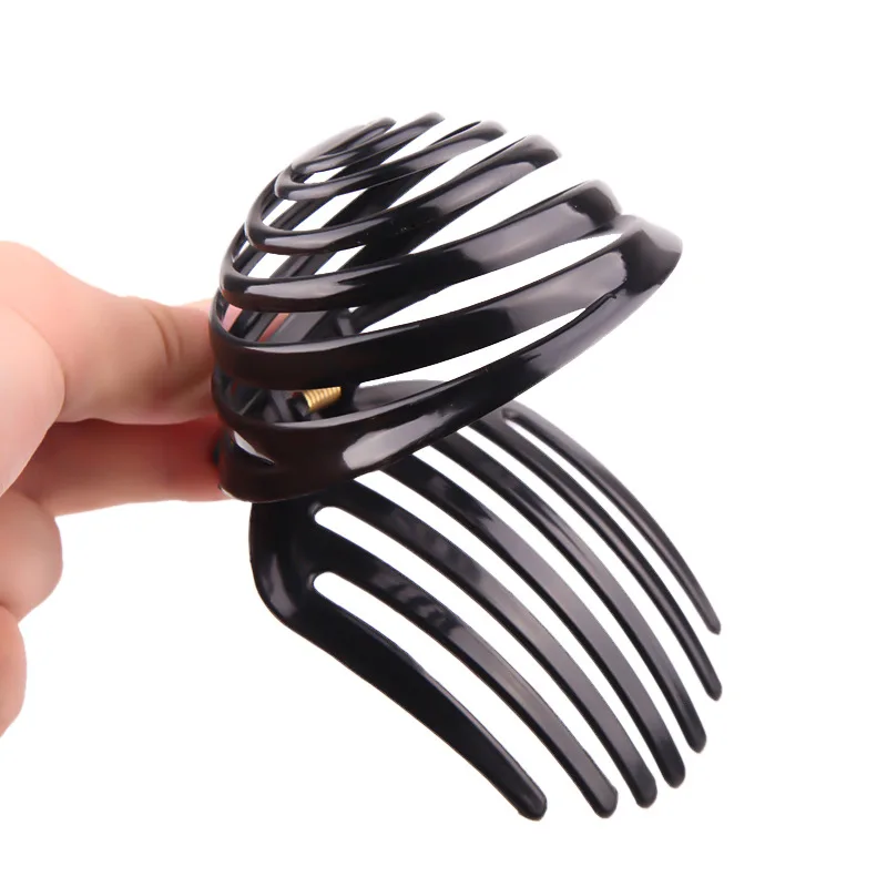 Hair Claws Clip spiral Shape Banana Barrettes Black Brown turtle Hairpins Hair Accessories For Women Hair Clip Clamp ACC113