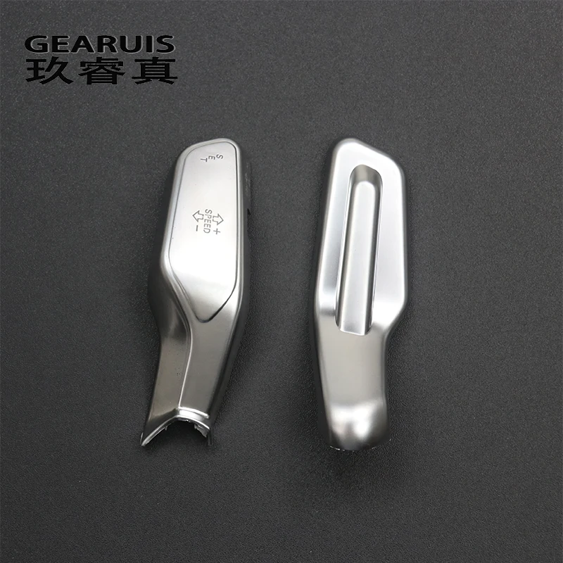 For Audi A3 8Y A4 B9 A5 A6 C8 A7 Q5 FY Q2 Q3 Car Wiper Shift lever Cruise sequins Button cover steering wheel decoration Sticker