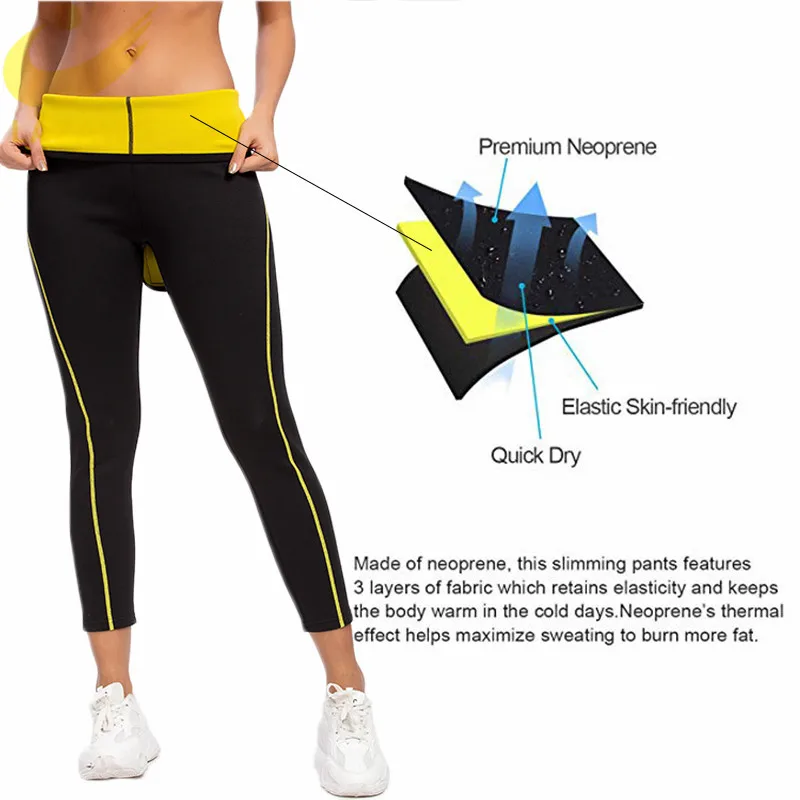 LAZAWG Women Hot Sauna Pants Sweat Leggings for Women Weight Loss Slimming Hot Sweat Shirts Sauna Sweat Suit Sets Shaper Sweat