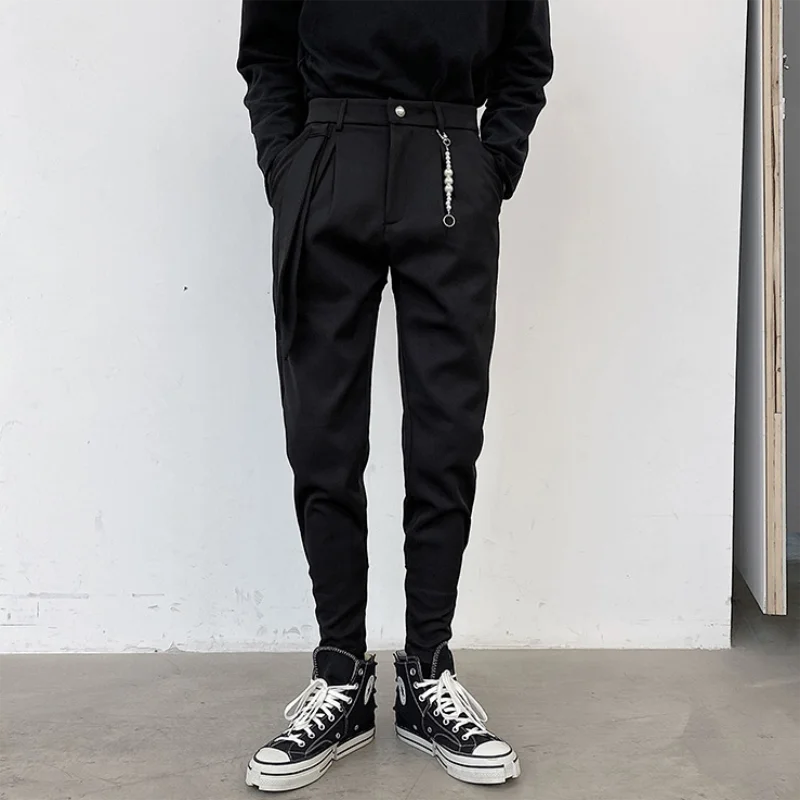 

Men Harun Pants Spring And Autumn New Dark Department Simple Wind Urban Youth Fashion Casual Versatile Large Pants