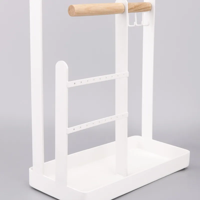 Di trasporto del nuovo creativo cremagliera gioielli, gioielli rack di stoccaggio, la casa di ferro orecchini orecchini della collana display stand