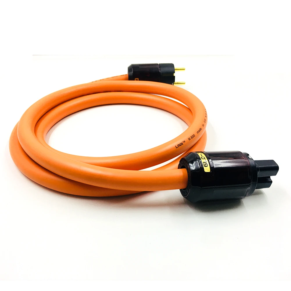 Hifi One Linn K800 5N OCC EU Schuko/US AC Netsnoer Kabel P-079E/P-079 Audio AMP CD DVD VCD speler voedingskabel