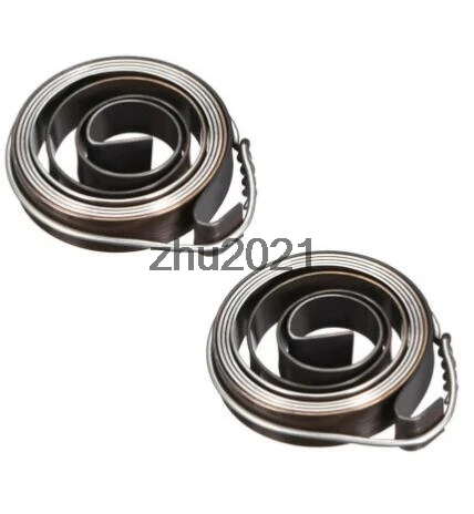 2PCS 드릴 프레스 스프링 퀼 피드 리턴 코일 스프링 어셈블리 680mm 35x8x0.8mm