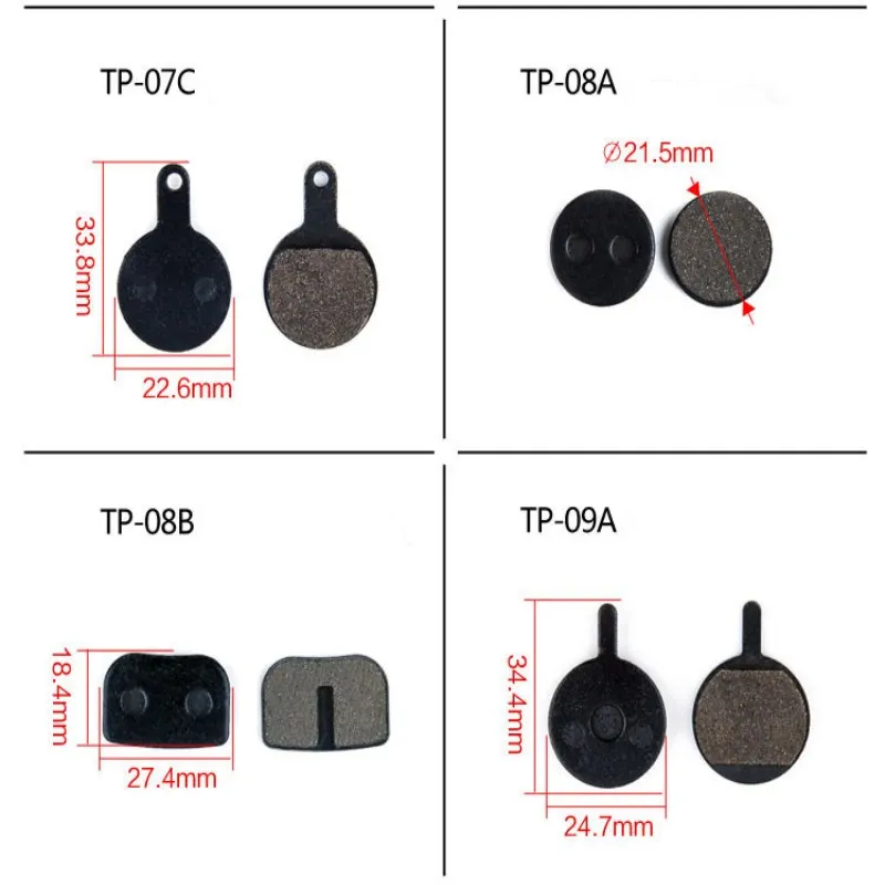 1 Pairs Semi-Metallic MTB Bicycle Disc Brake Pads for AVID Elixir & DB SRAM LEVEL TL & T / SRAM Force eTap AXS Cycling Bike Pads