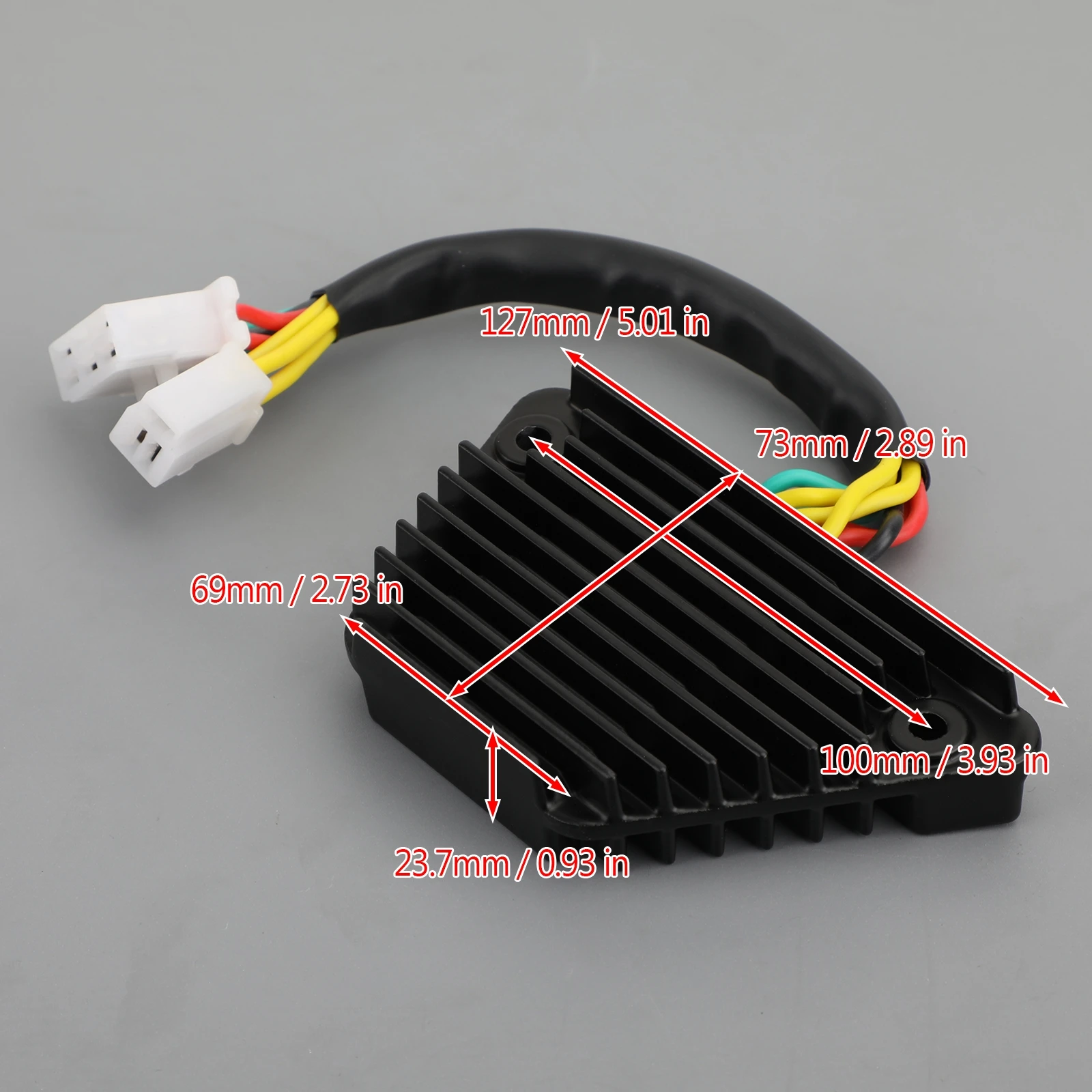 Artudatech Voltage Regulator Rectifier for Honda VT500C VT500F Shadow VT750C NV400 CBX400 Custom 31600-MF5-018