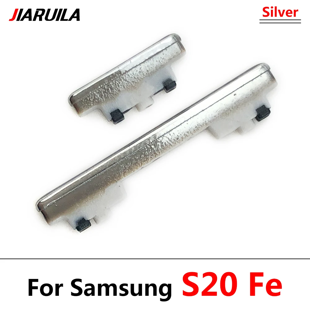 New Side Power Key + Volume Button For Samsung S21 Plus / S20 Fe / S20 Ultra Volume Power Button Side Key