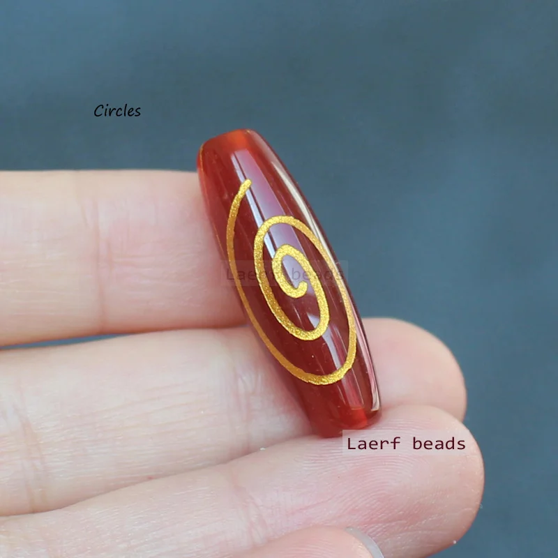 1Piece, 28-30mm Natural Red Agate Tibet Dzi Beads,many pattern ,For DIYJewelry making! Mixed wholesale for all items !