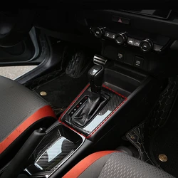 For Honda Fit Jazz GR 2020 2021 Luxury material short plushesse Gearbox panel handle Decorative covers Sports Car Accessories