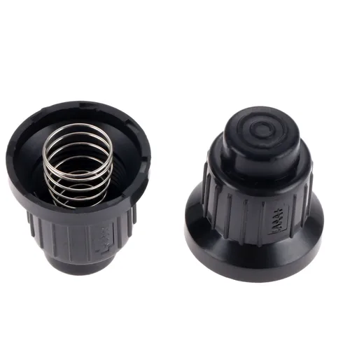 Imagen 2 del producto 2 uds parrilla de barbacoa de plástico Gas propano hoguera batería AAA interruptor de botón de encendedor electrónico de pulso, tapa de interruptor de encendedor AAA