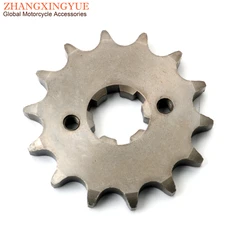 Motorcycle 14 Teeth Drive Sprocket for Yamaha SR125 XT125 XT125R XT125X YBR125ED SR YBR 125cc 5mm 93822-14043-00 3D9