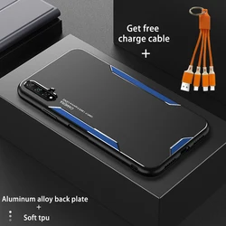 Matte Aluminum Alloy Case For Huawei Honor20 30 50 60 70 80 90 New Metal Thin Back Cover For Honor100 200pro 300