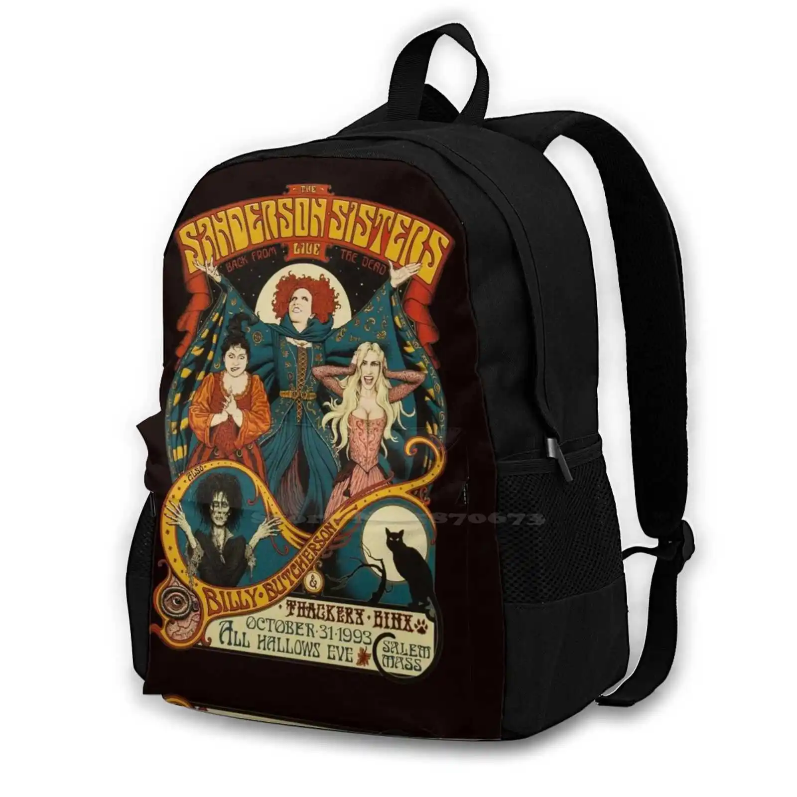 

Sanderson Sisters Halloween Hot Sale Schoolbag Backpack Fashion Bags Sandersonsisters Swag Salem Mass Sandersonwitchmuseum Mary