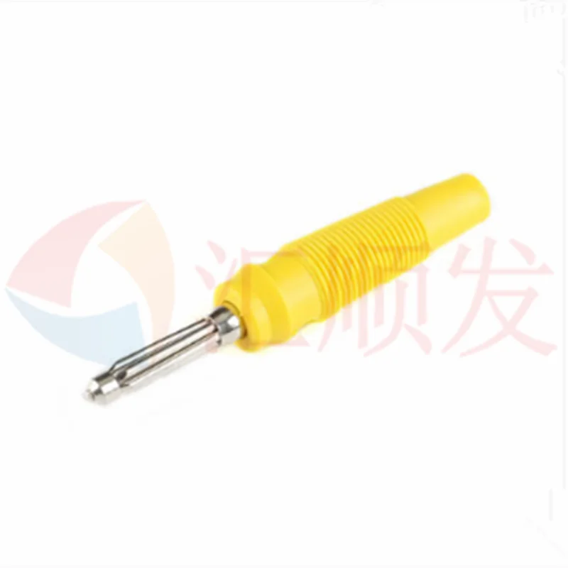 4mm 바나나 플러그 순수 구리 니켈 도금 32A 고전류 고전압 커넥터, 스피커 케이블, 바나나 헤드 랜턴 플러그