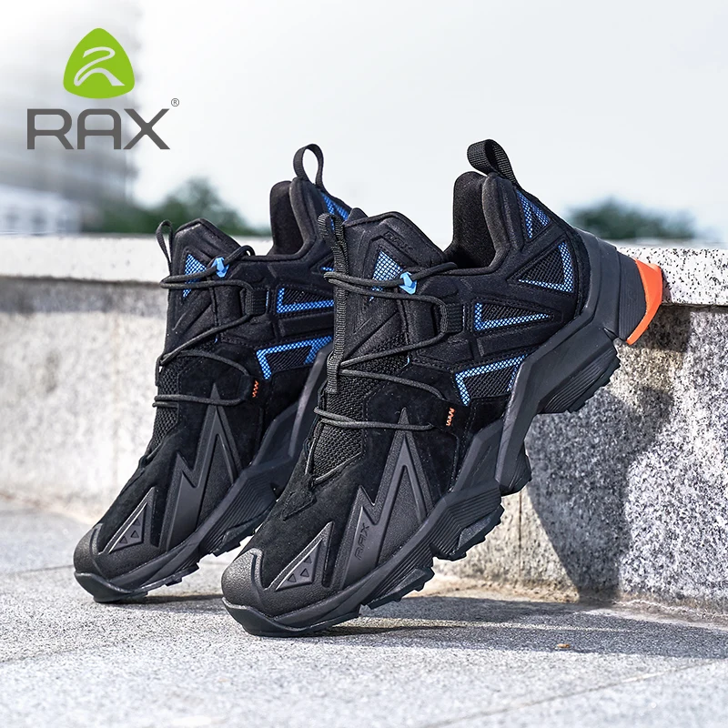 

RAX Men Hiking Shoes Waterproof Breathable Tactical Combat Army Boots Desert Training Sneakers