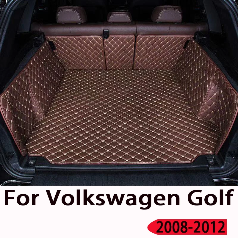 

Коврик для багажника автомобиля Volkswagen Golf Station wagon Golf 6 2008 2009 2010-2012, подкладка для груза, коврик, внутренние детали, аксессуары, крышка