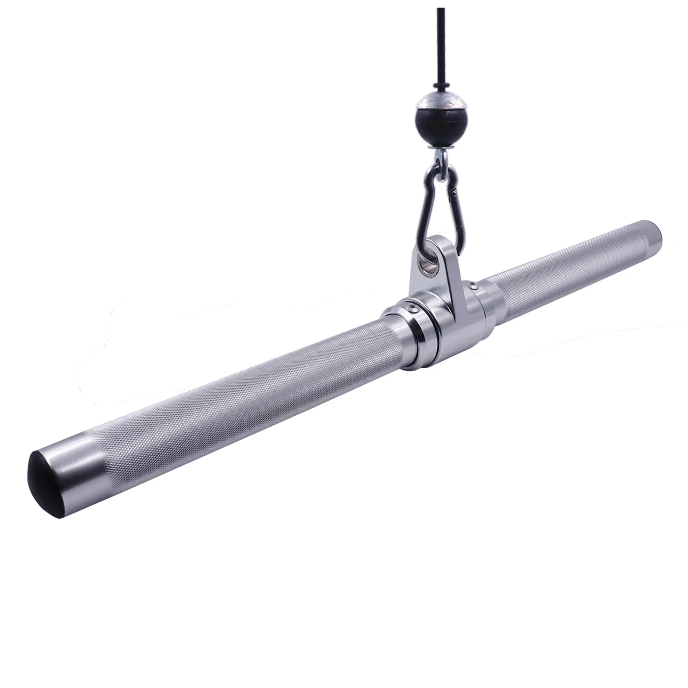 Drehbarer gerader Stangenbefestigung aus Aluminium mit LAT-Pulldown für Kabelmaschinen, Riemenscheibensystem, Heim-Fitnessstudio, Trizeps-Arm, Krafttraining
