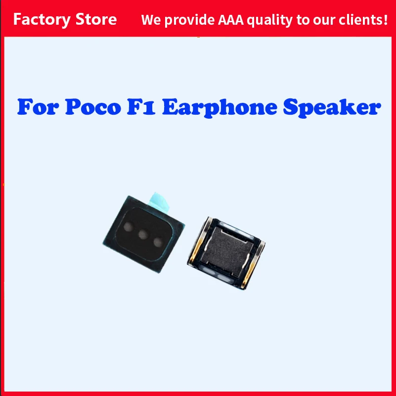 

2pcs/ lot Earpiece Speaker For Xiaomi Pocophone F1 Ear Speaker Sound Earphone Ear Piece Flex Cable Replacement Repair Parts