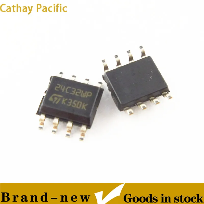 Puce mémoire 24C32WP M24C32-WMN6TP originale, nouveau patch SOP-8