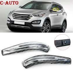 Rearview Mirror Lamp For Hyundai IX45 2013-2017 SANTAFE XL Rear view mirror turning signal LED light side lamp Flashing lights