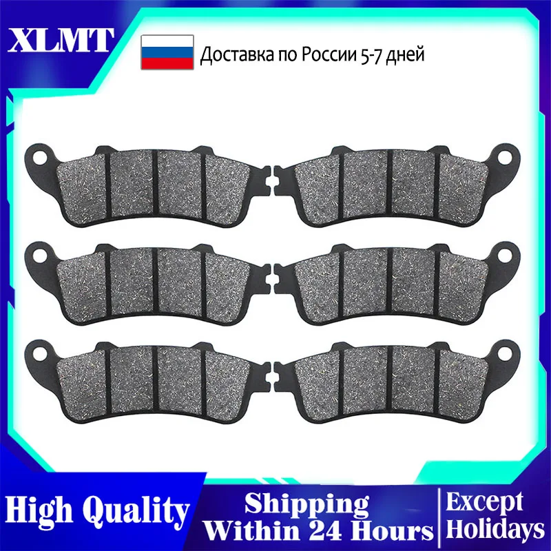 Motorcycle Front and Rear Brake Pads for Honda XL1000 Varadero 1000 1999-2006 CBR1100 XX CBR 1100 XX Blackbird 1997-2008