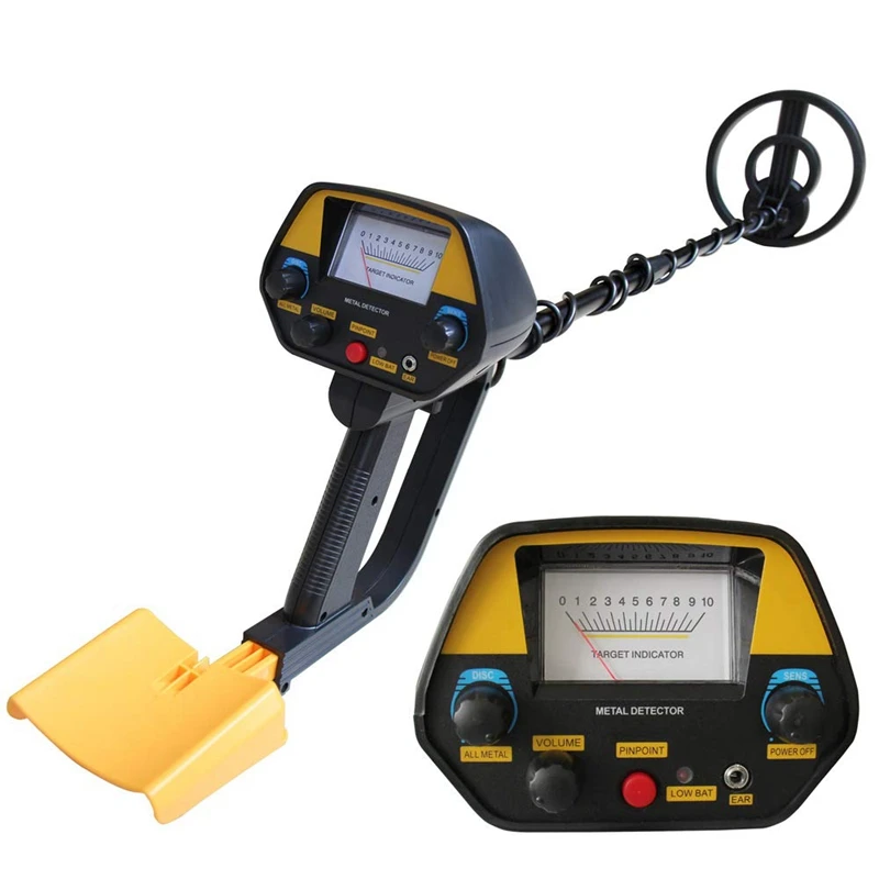 MD4080 Metal Detector unità di controllo bobina di ricerca oro sotterraneo metallo lunghezza regolabile cacciatore di tesori cercatore portatile Euro