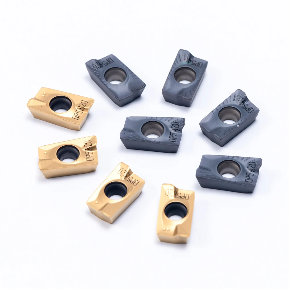 단단한 합금 공구 10PCS 고품질 APMT1604 PDER DP5420 스테인리스 외부 선반 공구 APMT 1604 선반 절단기
