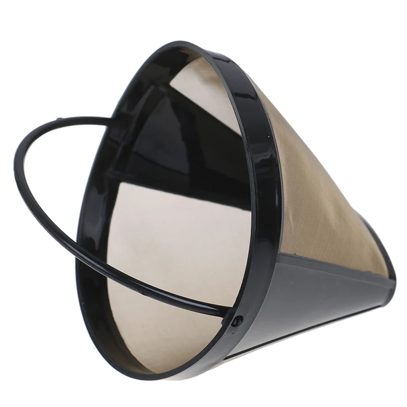 Thép Không Gỉ 304 Cà Phê Vàng Lọc Gouache Tách FDA Trà Ủ Rượu Lọc Lọc Cà Phê