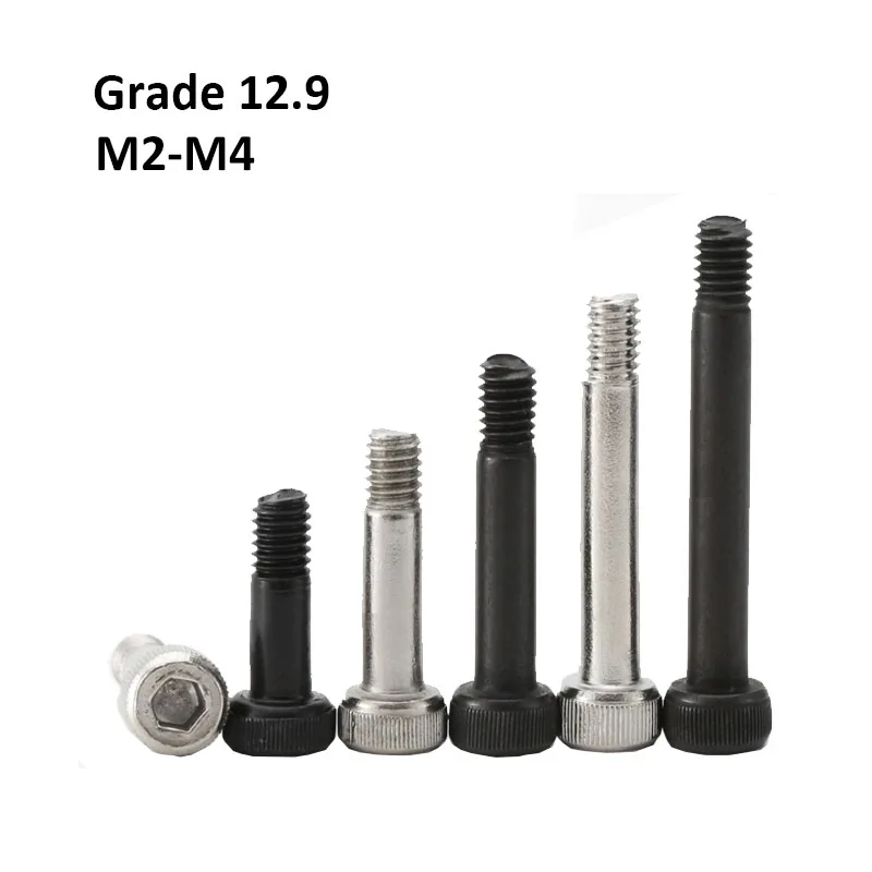 

Grade 12.9 Partially Threaded Cup Head Socket Screws Half Tooth Inner Hexagon Bolts Nickel Plating/Black