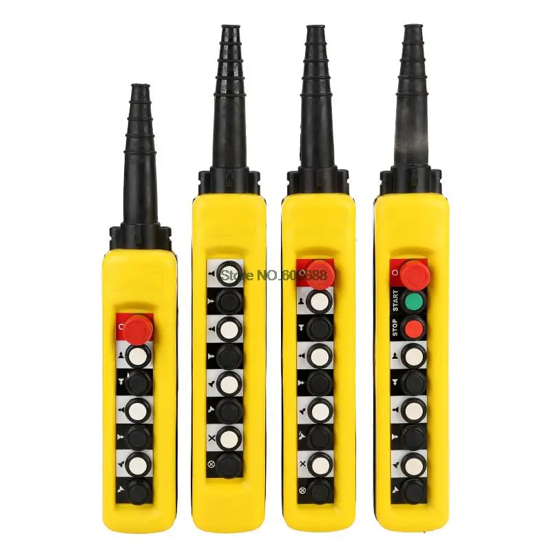 

Europe Type Button Action Single Speed Crane XAC-A6913 Crane Control Push Button Switch Box