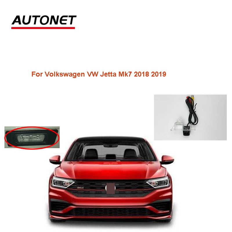 

Автомобильная камера заднего вида, со светодиодной подсветкой, для Volkswagen VW Jetta Mk7 2018 CCD