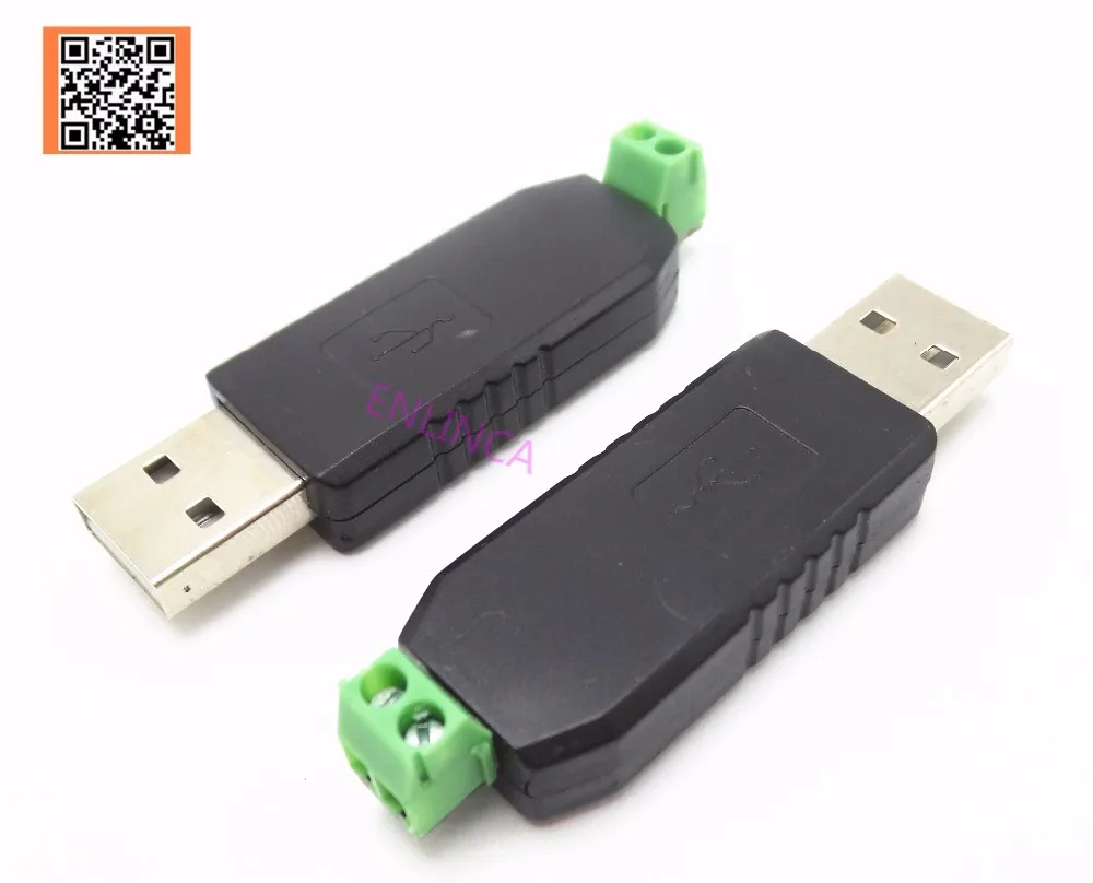 1pcs Only good quality USB to RS485 485 Converter Adapter Support Win7 XP Vista Linux Mac OS WinCE5.0