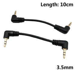 Cable de Audio auxiliar estéreo derecho macho, 3,5mm, 1/8 