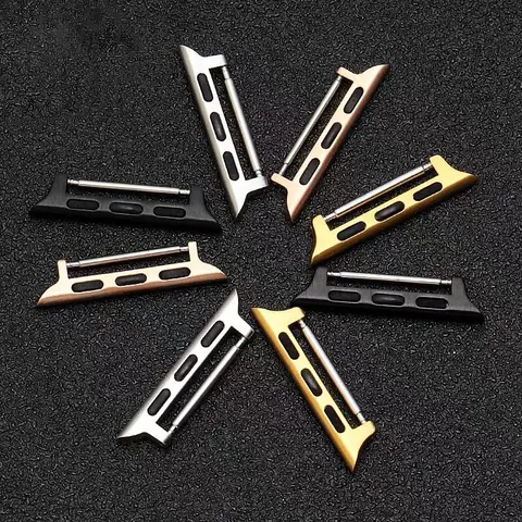 10 st. klockarmbandskontakt för Apple Watch-armbandsadapter 38 mm 40 mm 42 mm 44 mm 41 mm 45 mm 49 mm ersättning för iWatch 8 7 6 5 4 SE Ultra 8 best sales Apple Watch-armbandskontakt - №7