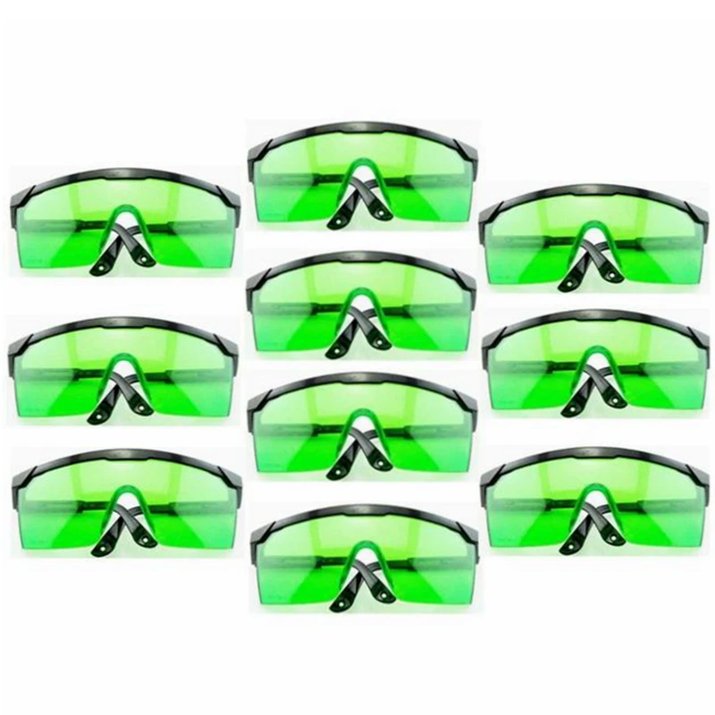 

Protective Goggles for Violet/Blue 400nm-450nm Laser Safety Glasses (Pack of 10)