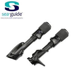 SeaGuide-Set de capota embellecedora de aluminio EVA, Set de asiento de carrete de fundición giratorio, varilla DIY, accesorio de reparación, poste, tamaño 16