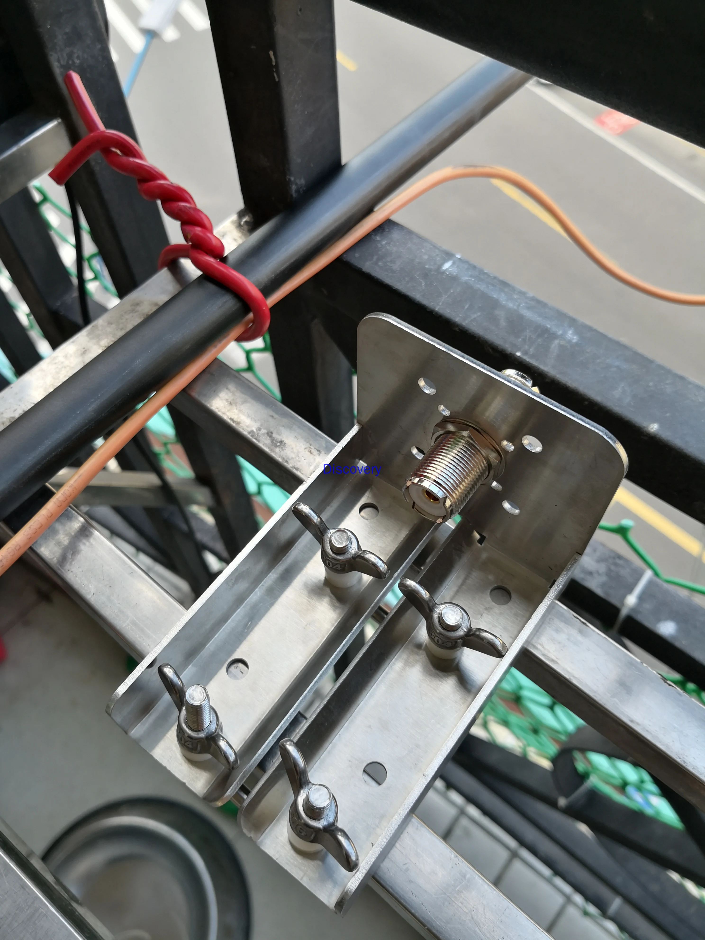 Supporto per palo colonna morsetto codice positivo V autoradio portatile ad onde corte HFT8917GP Yagi AM