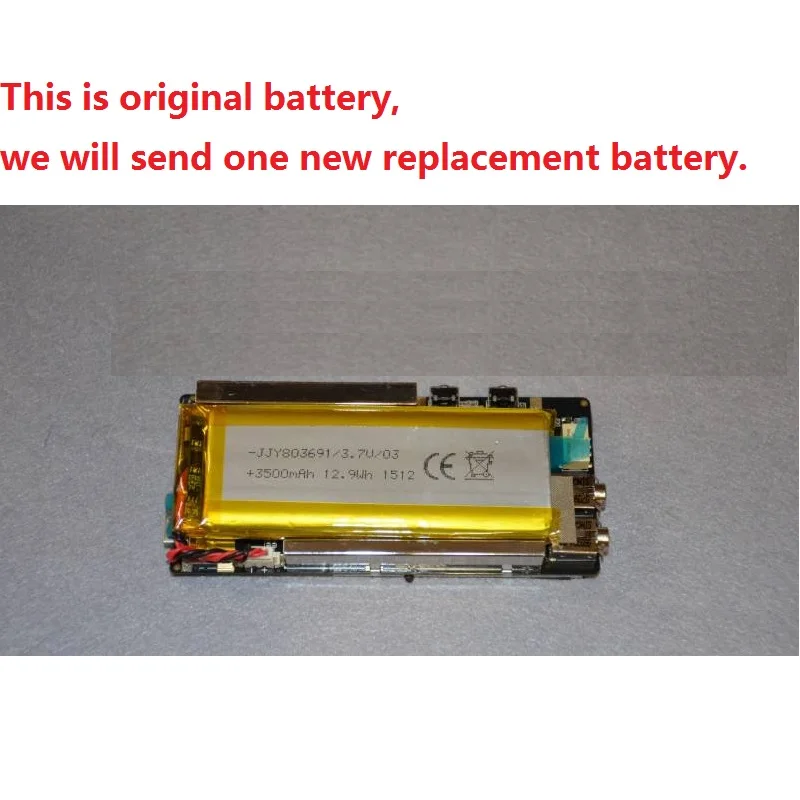 

New Battery for Colorfly Pocket HiFi C200 DSD Player Li Polymer Rechargeable Accumulator Pack Replacement