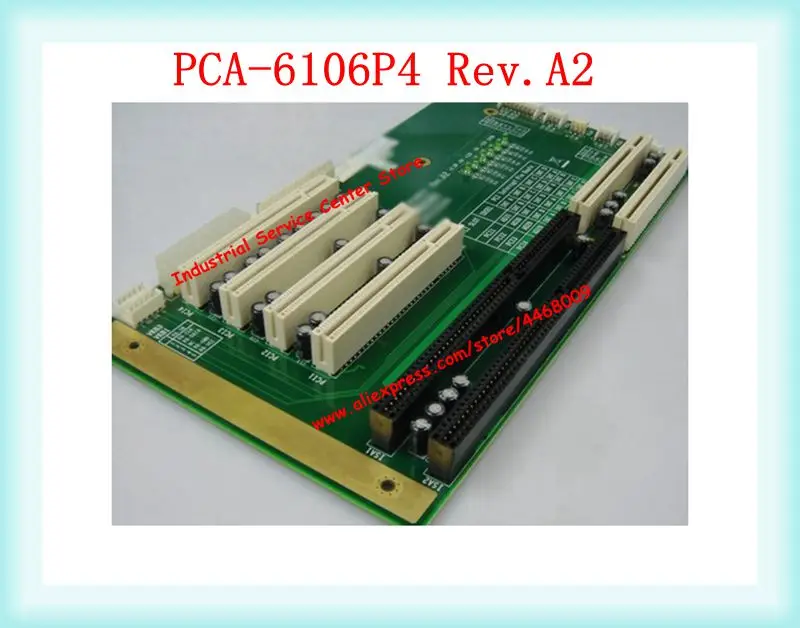 

Original PCA-6106P4 Rev A2 Industrial Passive Backplane Golden Side New Bottom Plate