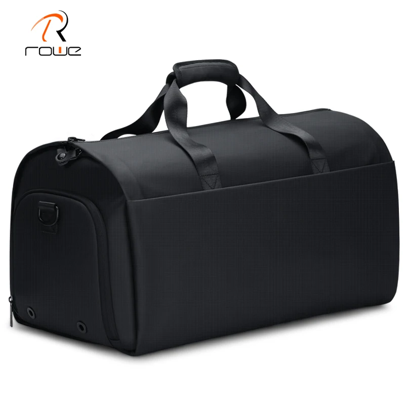 Rowe-bolsa de viaje multifuncional para hombre, almacenamiento de traje impermeable, de gran capacidad, para viaje al aire libre, con compartimento para zapatos