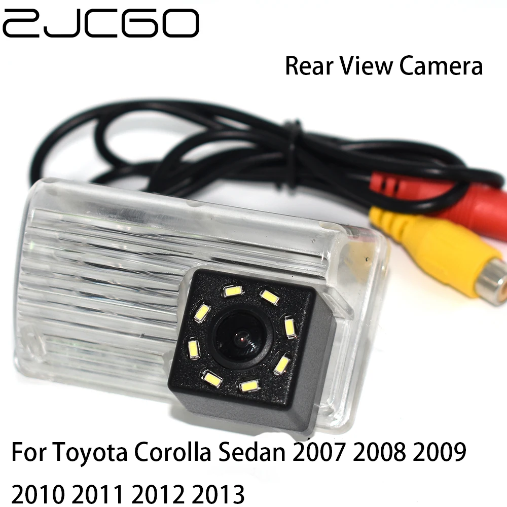 

ZJCGO CCD HD Car Rear View Reverse Back Up Parking Waterproof Camera for Toyota Corolla Sedan 2007 2008 2009 2010 2011 2012 2013