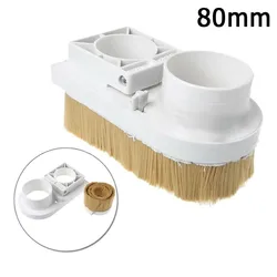 TOP 80mm Spindle Dust Shoe Boot Collector For CNC Dust Cover Router Engraving Milling Machine Big Deal