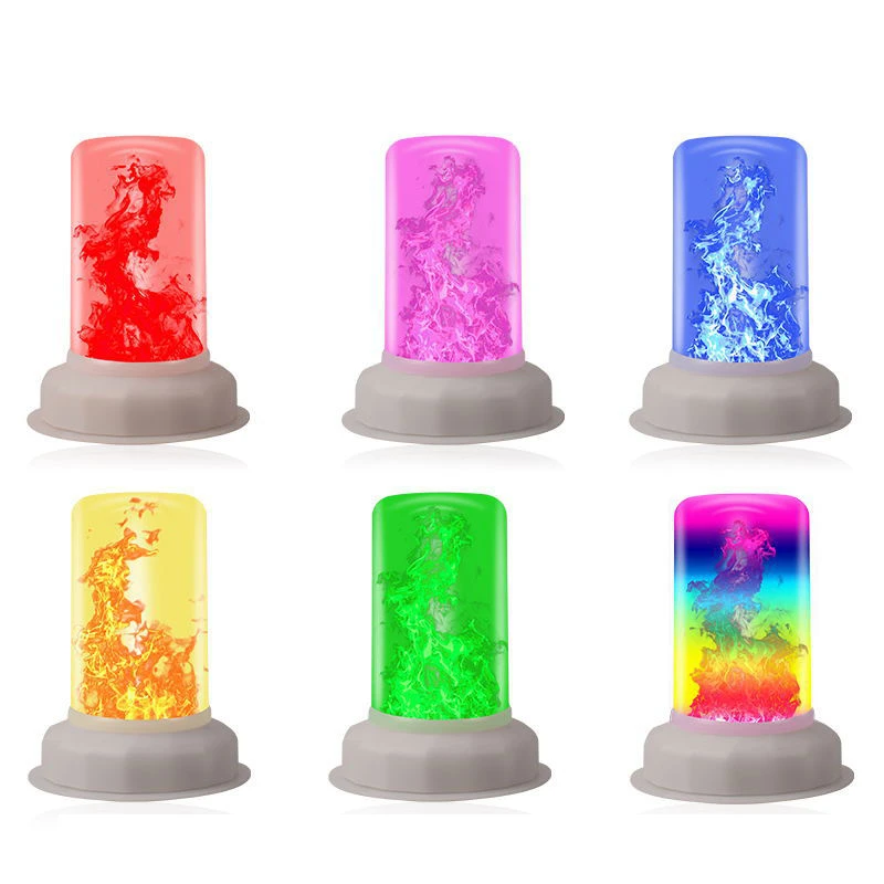 

LED Nightlights DC 5V LED Flame Effect Lamp Flame decoration lamp Portable flame night light Ambient lamp Children's night light