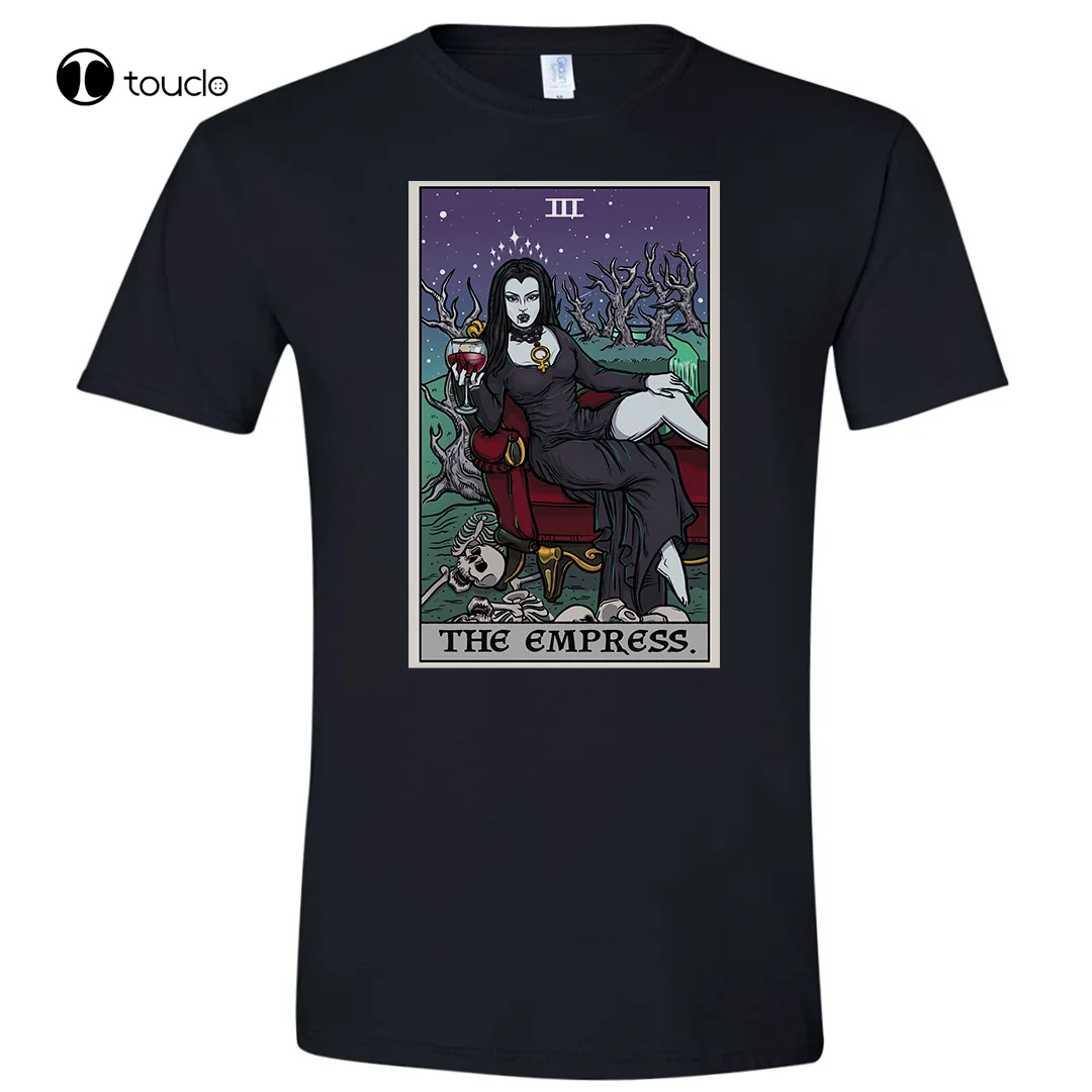 The Empress Tarot Card T Shirt Vampire Halloween Gothic Couple Gift King & Queen