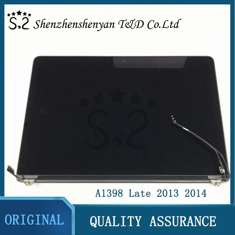 Brand New 15'' Retina display A1398 laptop Screen Assembly for apple Macbook Pro Late 2013/2014 Year A1398 LCD assembly