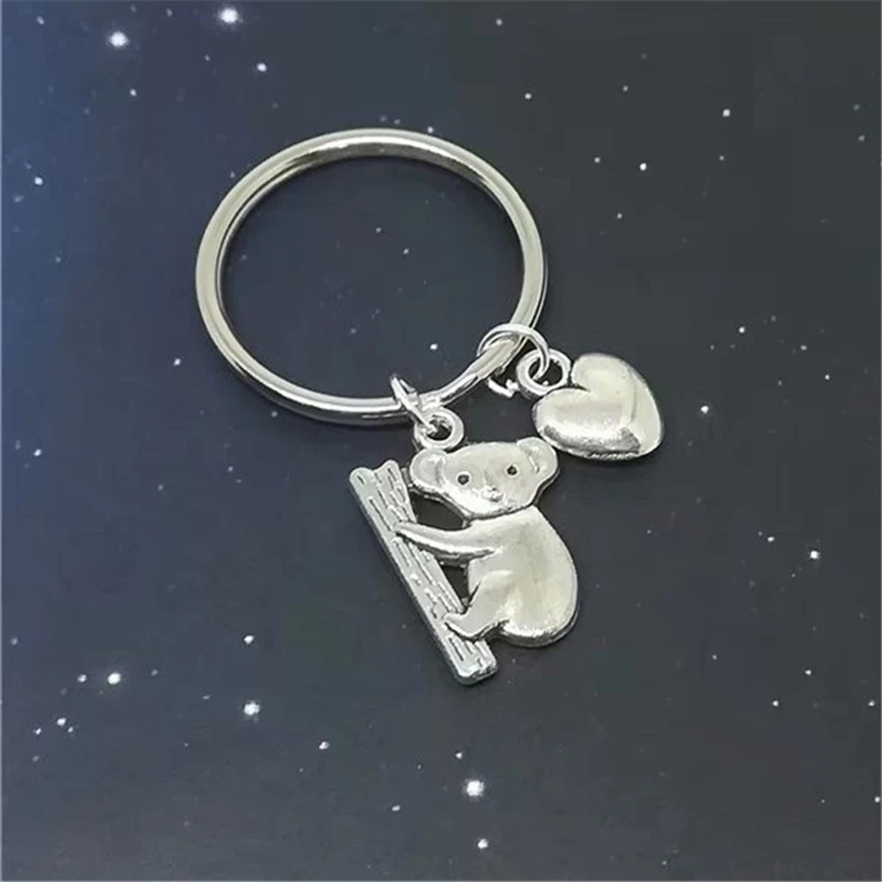 Koala Bear Ring/ Keychain / Zipper Pull - Koala Gift - Koala Lover - Austrialia Gift - Aussie Gift