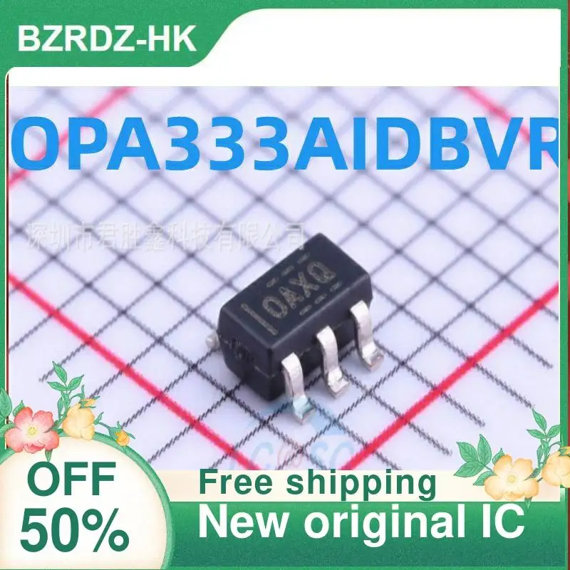 10PCS OPA333AIDBVR OPA333AIDBV OPA333 OAXQ SOT23-5 New original IC