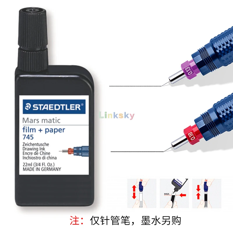 STAEDTLER MARS MATIC 700 SET 9 Technical Pens | #1788347277