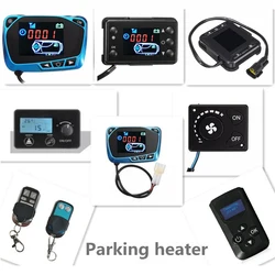 Universal Parking Heater Controller Kit 12V/24V LCD Monitor S witch+Remote Control Accessories For Car Track Diesels Air Heater