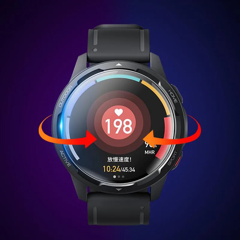 5pcs TPU Soft Clear Protective Film Full Cover For Xiaomi Mi Watch Color 2/S1 Active Smart Watch Screen Protector Accessories