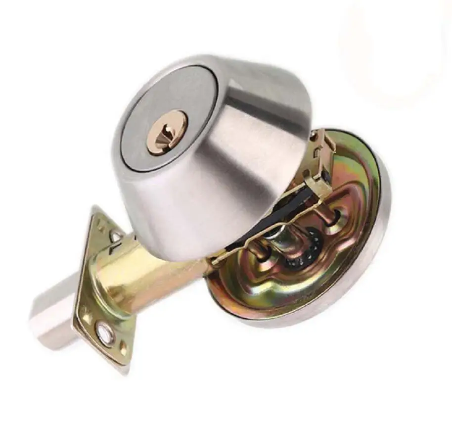 Stainless Steel Single Dead Bolt Door Lock Colorful Home Door Gate  Double Cylinder Deadbolt Gate lock